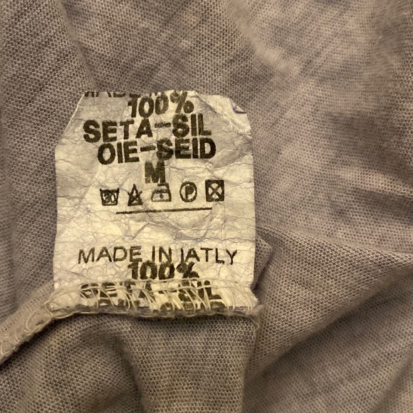 Made In Italy 100% silk stunning layered spaghetti strap mini dress - Picture 16 of 16